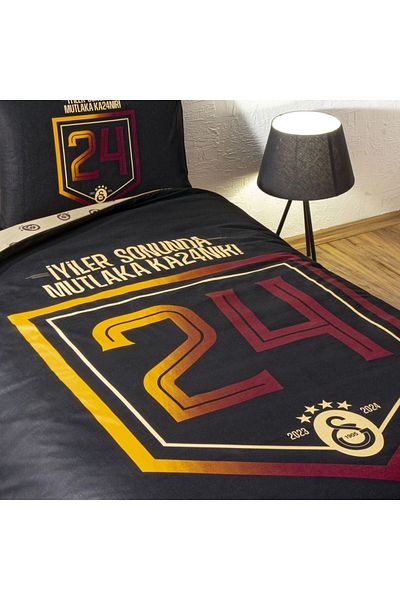 Taç (New) Crown Licensed Gs 24Th Championship Cotton Bedding Set
