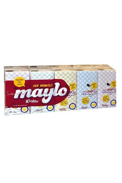 Maylo Pocket Tissue Paper Set of 120 (12Pk*10)