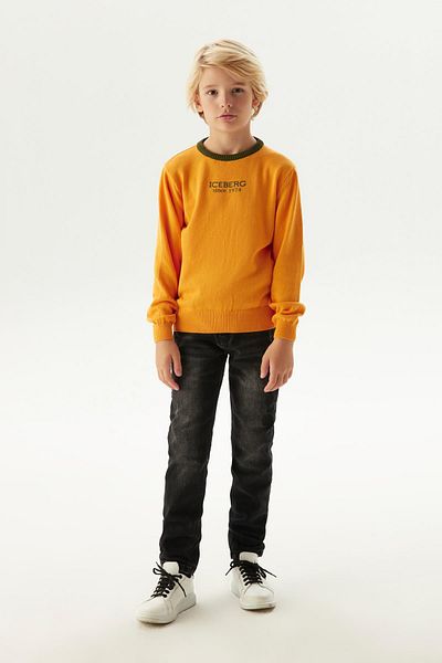 Iceberg Оранжев пуловер Bg Store Boy