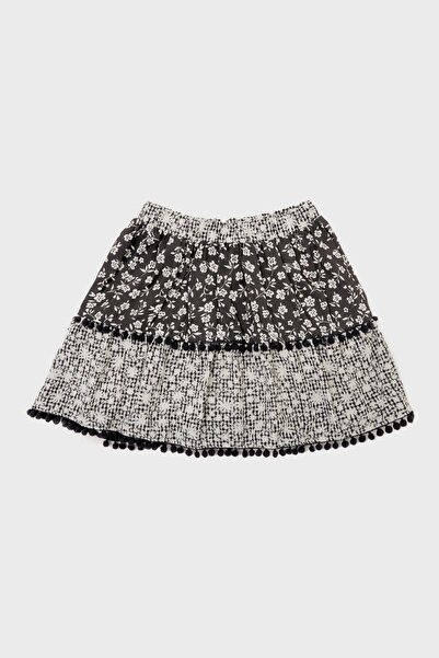 Tyess Bg Store Girl Patterned Skirt 22pfwtj4303