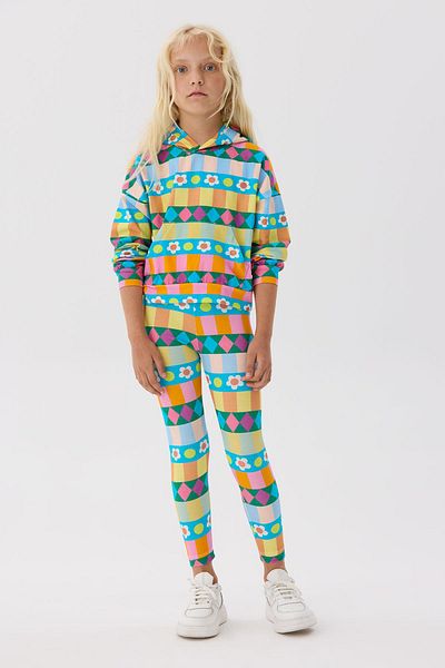 Tyess BG Store Topuri de trening cu imprimeu pentru fete