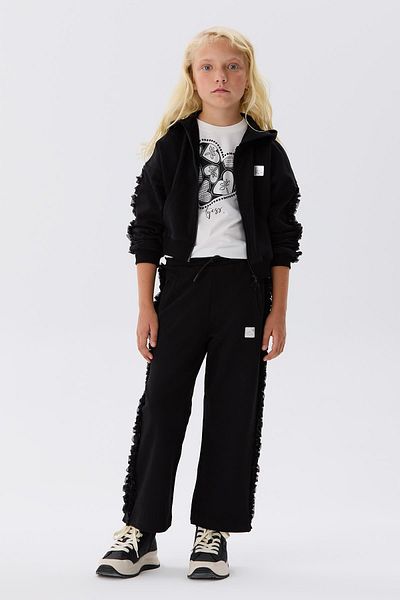 Tyess BG Store Tricouri negre pentru fete