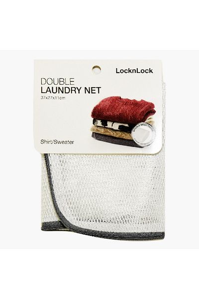 Lock & Lock شبكة غسيل مزدوجة - 37x27x11 سم