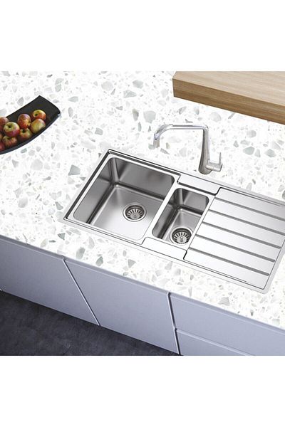 Bigaimaj Kitchen Countertop Coating Self Adhesive Foil Terrazzo Pattern 70Cmx100Cm