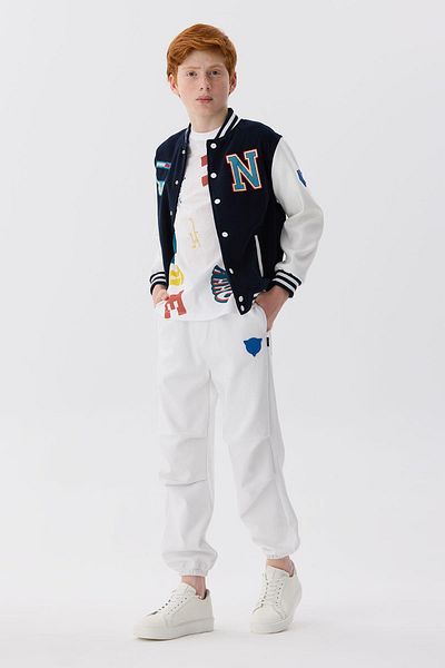 Nebbati BG Store Boy's White Pants