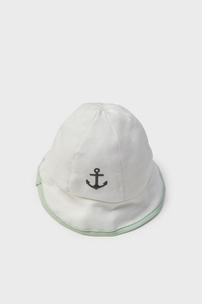 Layette BG Store Baby Boy White Hat