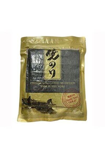 NOVAFACE STD Wandobada Food Sushi Yaprak Yosun Yaki Nori 50 Yaprak Gold Klasik
