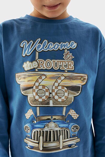 Nebbati Tricou albastru Bg Store Boy 23pfwnb3509