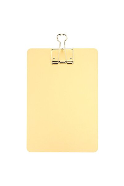 KAYIGO Tiny Alüminyum A4 Clipboard Gold