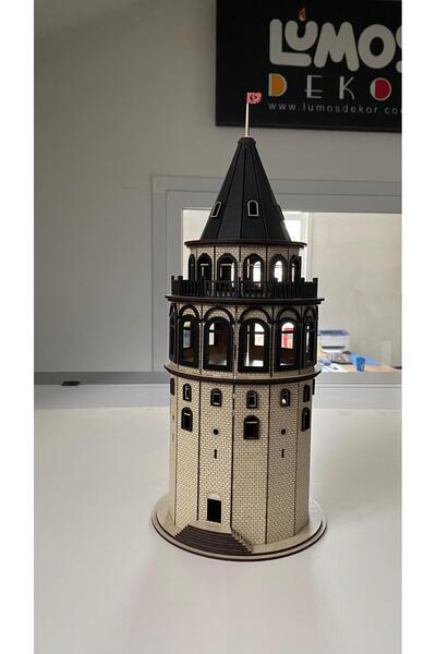 lumos dekor Ahşap Galata Kulesi