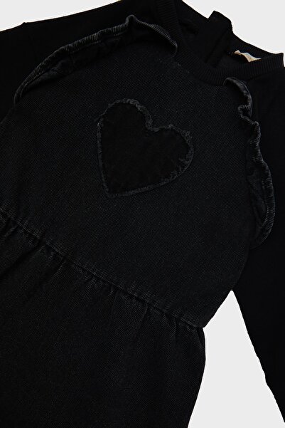 GB Baby Bg Store Kız Bebek Denim Elbise 23pfwbg2902