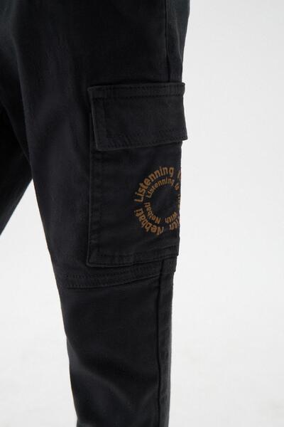 Nebbati Bg Store Boy's Anthracite Trousers 22Fw1Nb3227