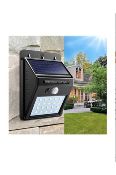 AKIN PAZAR Solar Güneş Enerjili Hareket Sensörlü 20 Ledli Duvar Lambası