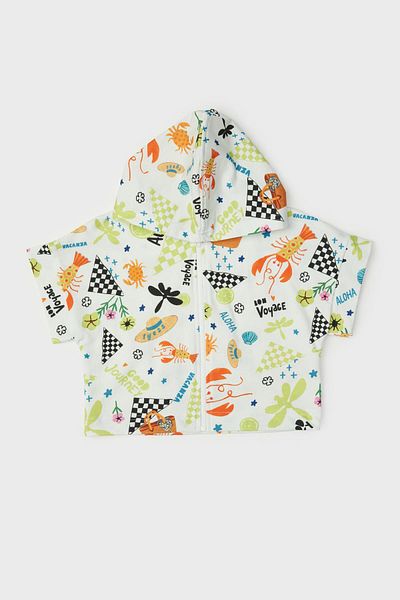 Tyess Bg Store Горнище с щампа за момиче