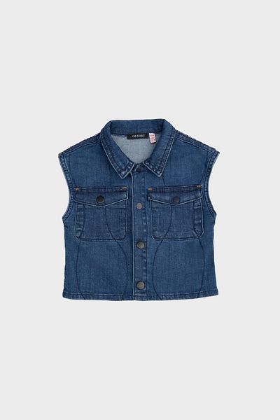 GB Baby Bg Store Baby Boy Blue Vest 23pssbg1706