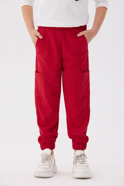 Beverly Hills Polo Club Bg Store Girl's Red Sweatpants