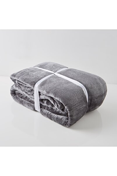 Home Box Lavish King Micro Flannel Blanket - 240x220 cm