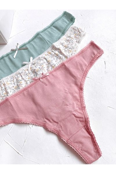 gc gece incisi Cotton Thong Set of 3