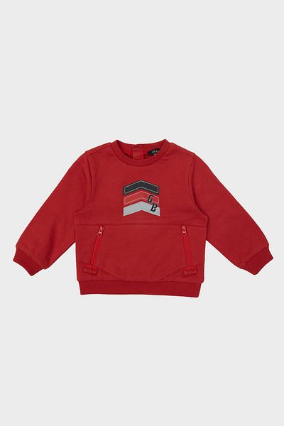 GB Baby Bg Store Baby Boy Red Sweatshirt 23Pfwbg1418