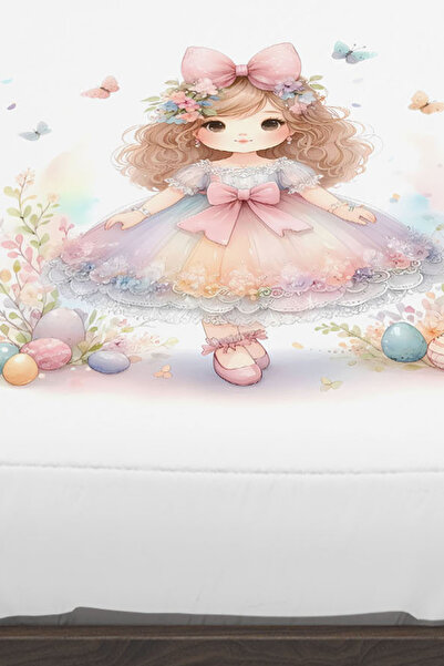 Else Dekor Little Princess Patterned Girl's Single Pillowed Elastic Sheet Set 100X200Cm