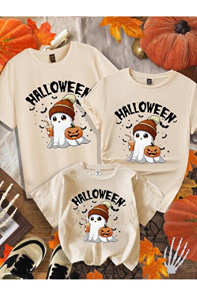 DAXİS Sportwear Company Tricou unisex cu imprimeu de Halloween