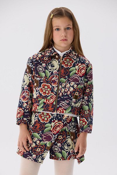 Tyess BG Store Шарено яке за момиче