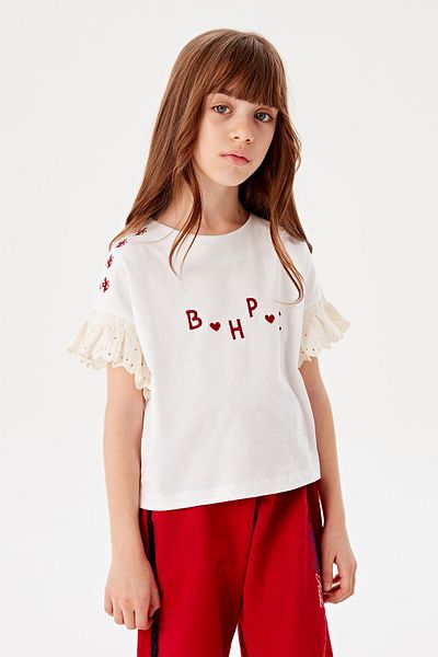 Beverly Hills Polo Club BG Store Girl's White T-Shirt