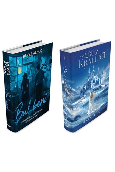 İndigo Kitap Bul Beni + Buz Krallığı Ciltli 2 'li set Beyza Alkoç