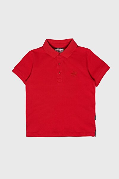 Beverly Hills Polo Club Bg Store Erkek Çocuk Kırmızı T-shirt