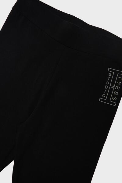 Tyess Bg Store Girl's Black Tights 23Pfwtj4207