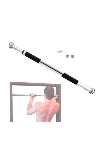 Palmiye Home 80-130 Cm Süngerli Koridor Barfiksi Barfix Aleti Çubuğu Çekme Barı Demiri Bar