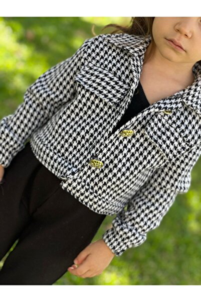 Süslüm Kids Crop Jacket and Trousers Set