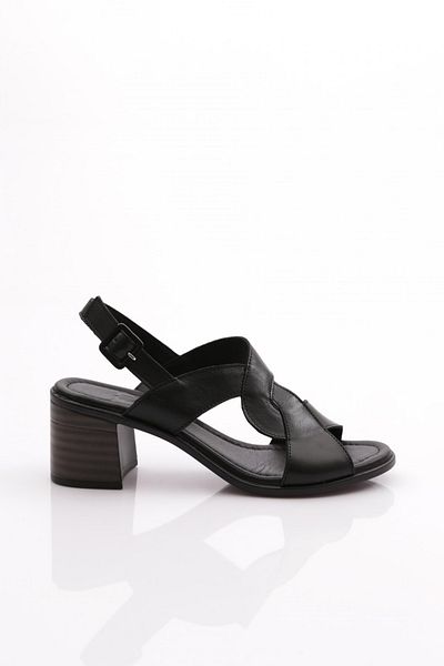 DGN Sandale cu toc pentru femei - negru 256135108