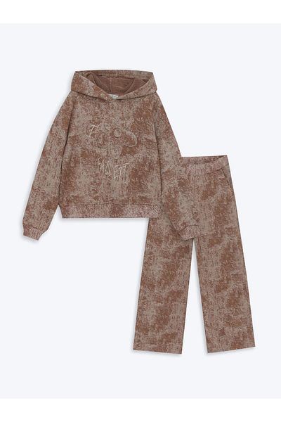 Little Star Girl's Tie-Dye Tracksuit Set