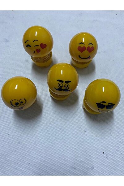 ASTUNİNG طقم إيموجي نطاط على صندوق القفازات مكون من 5 قطع