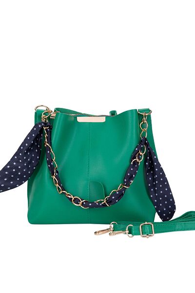 Judour Bags Geantă verde cu curea de umăr