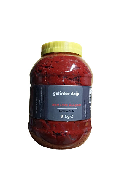 Gelinler Dağı Hatay Yöresel Domates Salçası - Güneş Kurutma 6000 Cc Avantajlı...