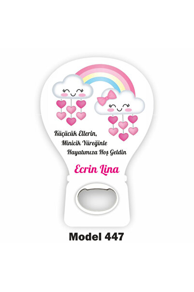 Nar Promosyon 75 Adet Balon Açacak Magnet Hediyelik - Arkası Mıknatıslı - Yan...