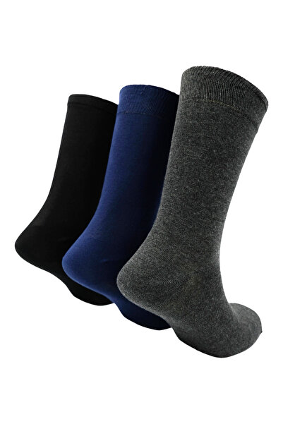 Bambuleyyo Çorap Erkek Bambu Çorap 3'lü Paket (BEDEN 41-46), Burun Dikişsiz, ...