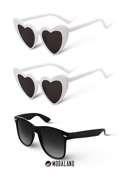 ModaLand Bride Groom 3-Piece Glasses Set Bride and Groom