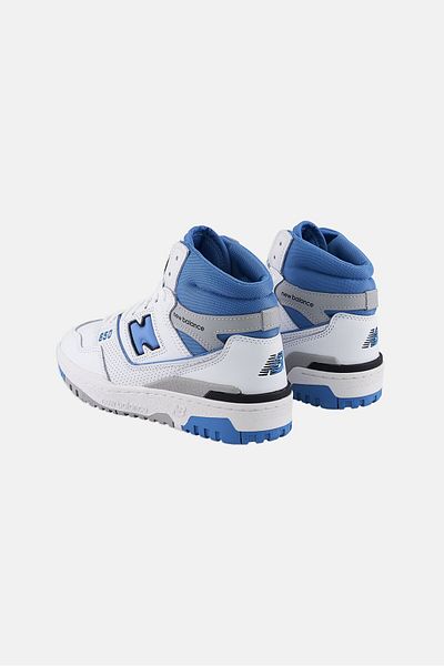 New Balance Kids Boy Bb650rck Lace Up Outdoor Shoe, White Combo