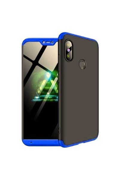 Smart Tech حافظة هاتف Xiaomi Mi A2 Lite Gkk حماية كاملة 360 درجة