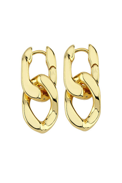 Luzdemia Zincir Küpe - Gold