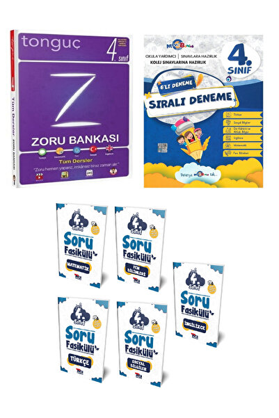 Bilgiseli Yayınları 4.Sınıf Yaprak Test Branş Branş + 4.Sınıf Tonguç Zoru Ban...