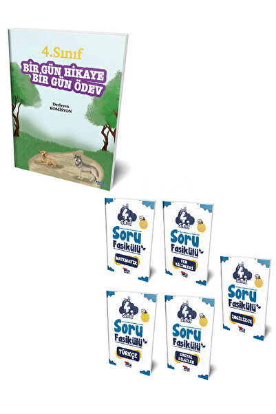 Açı Yayınları 4.sınıf Yaprak Test Branş Branş Ayrı Ayrı Bir Gün Hikaye Bir Gü...