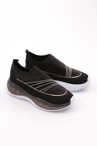 DGN P5 Pantofi sport cu dungi din funie de piatră pentru femei
