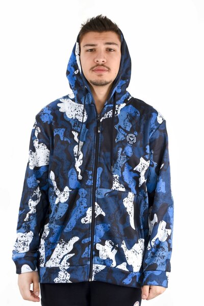 ATMACASM SÜBLİME BASKILI FERMUARLI KAPŞONLU SWEATSHIRT