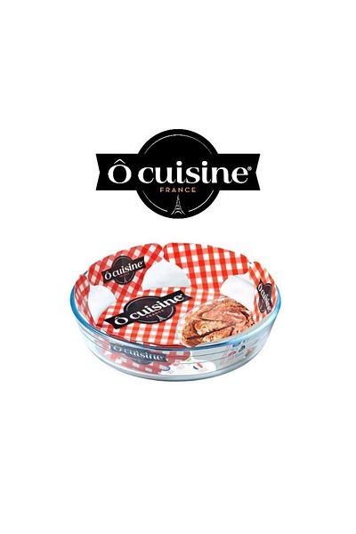 OCUİSİNE FRANCE ÔCuisine® 2.1L Round Cake Dish - Borosilicate Glass
