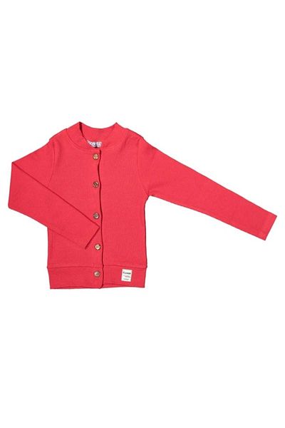 MİNİ FLOWER Girl's Buttoned Camisole Cardigan