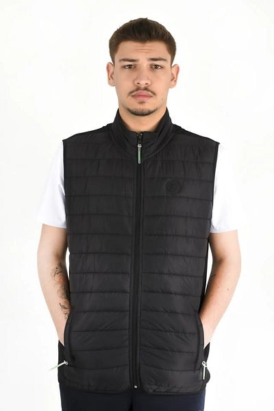 ATMACASM Black Men's Vest